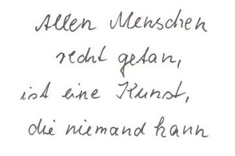 Besser Gespräche als Streit - 