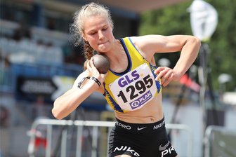 Bestleistung im letzten Versuch: Mittweidaer Leichtathletin erkämpft sich Bronze - Im Speerwerfen lief es zunächst überhaupt nicht, doch kurz darauf erkämpfte sich Isa Ulbricht von der LG Mittweida im letzten Versuch des Kugelstoßens die Bronzemedaille.