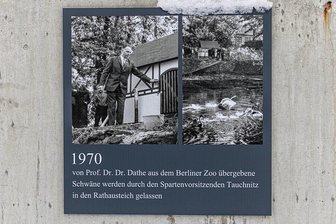Besucher übt Kritik an Schautafel in Thumer Tiergehege - Um diese Schautafel im Thumer Tiergehege geht es: Anlass zur Kritik gibt der Begriff Berliner Zoo.