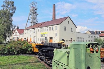 Besucherbergwerk Reiche Zeche in Freiberg steht vor dem Neustart - Das Forschungs- und Lehrbergwerk der TU Bergakademie Freiberg auf der Reichen Zeche. Im kommenden Jahr soll hier wieder der normale Besucherbetrieb unter Tage stattfinden können.