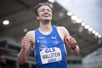 Bewegungsfreudiger Hobbybäcker vom LAC Chemnitz will in deutsche Spitze sprinten - Bei den Deutschen Meisterschaften in Dresden lief Benedikt Wallstein zu Bronze über 200 Meter und mit einem Strahlen über den Zielstrich.