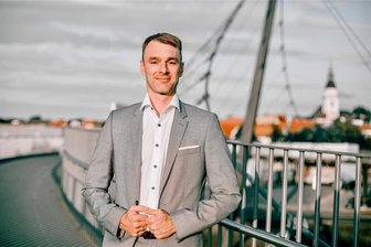 Bewerber Oliver Gerstner: Mit viel junger Energie ins Frankenberger Rathaus - Oliver Gerstner möchte neuer Bürgermeister der Stadt Frankenberg werden.