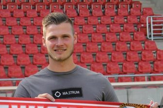 Beyer wechselt zurück nach Berlin - Nico Beyer bei seiner Vorstellung in Zwickau im Mai 2018.