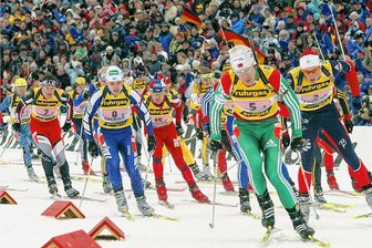 Biathlon-WM in Oberhof: Festtage am Rennsteig - die Medaillenjagd beginnt - Eines der legendärsten Rennen in der Biathlongeschichte: die WM-Staffel 2004 in Oberhof. 