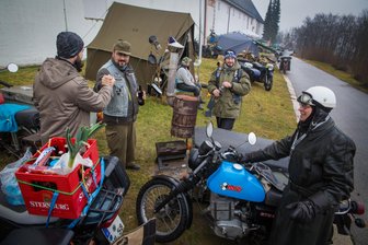 Biker erobern Schloss Augustusburg - 