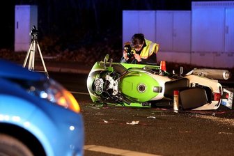 Biker in Chemnitz schwer verletzt -
