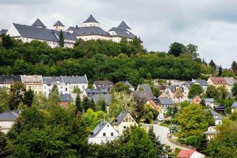 Das Schloss und die Stadt Augustusburg entgingen zum Kriegsende nur knapp einer Sprengung durch die Nazis.