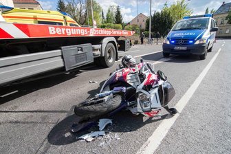 Biker verletzt -