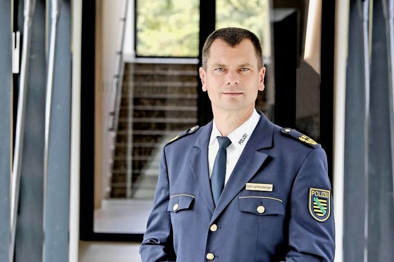 Bilanz der Polizei: Warum Plauen der Kriminalitätsschwerpunkt in Westsachsen ist - Dirk Lichtenberger, Präsident der Polizeidirektion Zwickau.