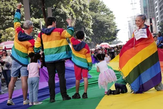 Bilder des Tages vom 07.06.2026 - Pride-Parade in Sao Paulo