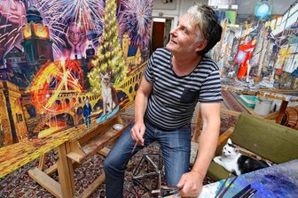 Bilderfeuerwerk zum Stadtjubiläum -