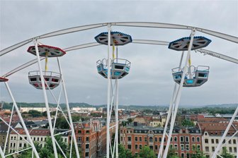 Bittere Pille kurz vorm Stadtfest: Doch kein Riesenrad in Zwickau - Zum Stadtfest dreht sich kein Riesenrad in Zwickau.