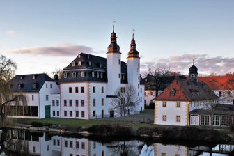 Blankenhain im Doppelpack: Neuer Museumsdirektor stellt sich vor, Rathauschef spricht zur Windkraftplanung - Blick auf das Landwirtschaftsmuseum Schloss Blankenhain, das einen neuen Direktor hat.