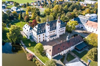 Blankenhain: Naturbühne Trebgast spielt „Abschiedsdinner“ - Die Naturbühne Trebgast gastiert im Schloss Blankenhain.