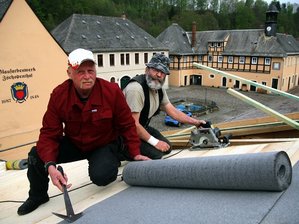Bauhofmitarbeiter Volker Schmidt