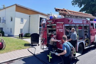 Blaulicht-Großaufgebot am Freitag in Waldenburg: Gefahrgut-Einsatz im Labor - 26 Feuerwehrleute waren in Waldenburg im Einsatz.
