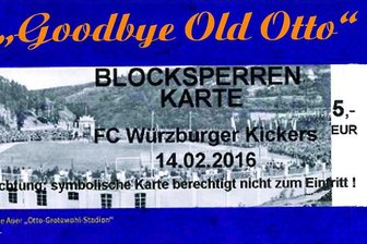 Blocksperrenkarte nach DFB-Strafe -