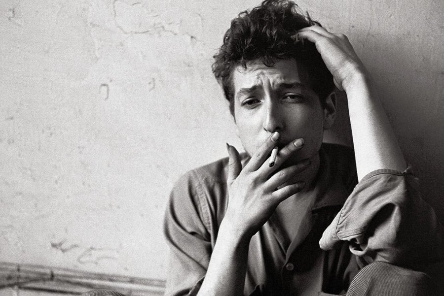 Bob Dylan: Sprachrohr und Stimme einer ganzen Generation - Bob Dylan 1962 in New York. 