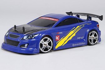 Böse Bescherung für Hobby-Modellbauer am ersten Advent - Gestohlen wurde unter anderem ein blau-gelbes Driftcar, Maßstab 1:16.