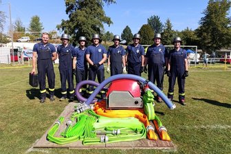 Bösenbrunns neue Feuerwehrsportgruppe siegt im Erzgebirge - Die neue Feuerwehrsportgruppe Bösenbrunn war bei ihren drei Wettkämpfen sehr erfolgreich.