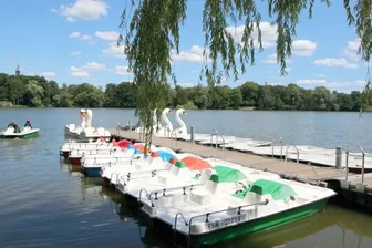 Bootssaison startet am Schwanenteich - Die Bootsstation am Schwanenteich soll ab Freitag wieder in Betrieb gehen.