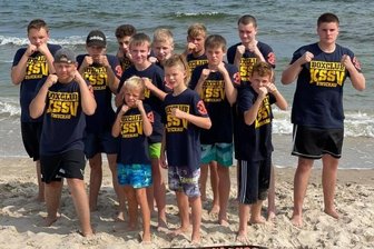 Boxer trainieren an der Ostsee - 