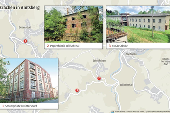 Brachen in Amtsberg: Wo die Maschinen und die Lehrer längst verstummt sind - 