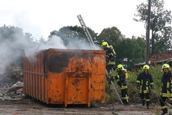 Brand an der Bernhardstraße -