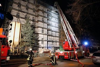 Brand auf dem Kapellenberg - 