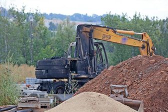 Brand auf Zwickauer JVA-Baustelle: Bekennerschreiben aufgetaucht -