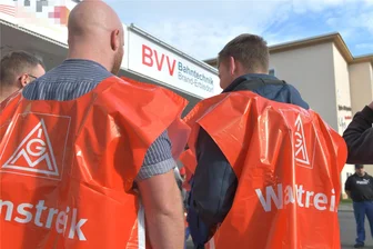 Brand-Erbisdorf: Bahntechniker streiken erneut - Am Freitag ist wieder Warnstreik der Mitarbeiter der Firma Bahntechnik Brand-Erbisdorf.