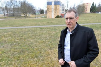 Brand-Erbisdorf: Was die neue Arztpraxis mit Stadtentwicklung zu tun hat - Hendrik Voigt, Geschäftsführer der Wohnungsgesellschaft Brand-Erbisdorf im Goldbachtal.