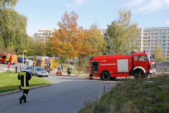 Brand im alten Versorgungszentrum -