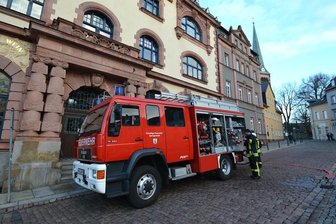 Brand im Geringswalder Rathaus -