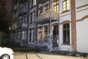 Brand in Einrichtung für Betreutes Wohnen - 