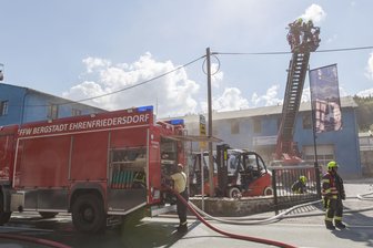 Brand in Herolder Fördertechnik -