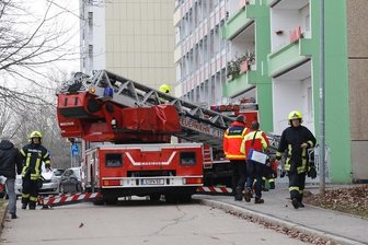 Brand in Hochhaus endet glimpflich - 