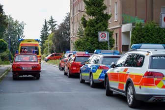 Brand in Industriebrache -