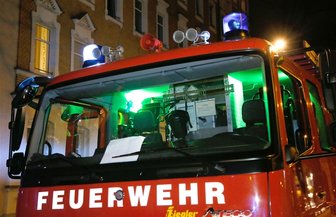 Brand in Linienbus - 