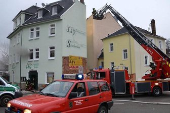 Am Donnerstag gegen 15.15 Uhr war in einem Haus in Mittweidas Zentrum ein Feuer ausgebrochen. Die Ursache ist unklar.