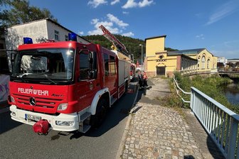 Brand, Rauchmelder-Alarm und Verkehrsunfall: Feuerwehr in Aue im Dauereinsatz - War am Mittwoch gleich mehrfach gefordert: die Feuerwehr in Aue. Zunächst rückten die Einsatzkräfte zu einem Brand an der Mulde aus.
