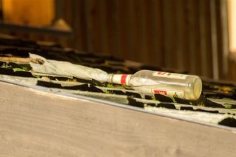 Brandanschlag auf Flüchtlingsunterkunft in Dörfel - 