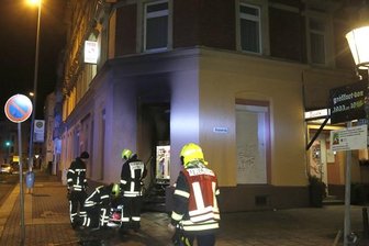Brandanschlag auf "Tonsberg"-Laden -