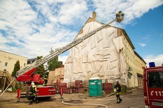 Brandhaus längere Zeit unbewohnbar -