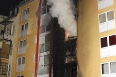 Brandstiftung: Sechs Verletzte bei Feuer an Altendorfer Straße -