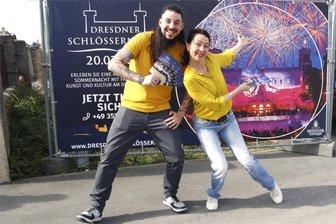 Breakdance und Techno: Die Dresdner Schlössernacht erfindet sich neu - Sylvia Grodd und Robert Triebel organisieren die 14. Dresdner Schlössernacht.