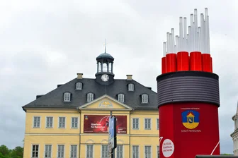 Breitband-Ausbau in Hainichen: Vertreter von Vodafone sprechen im Stadtrat - Schon 2019 hat Vodafone Werbung für das schnelle Internet via Glasfaser in Hainichen gemacht.