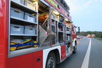 Brennender Reisebus auf A72: 50.000 Euro Schaden -