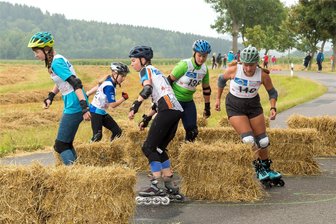 Brettmühlenlauf in Gelobtland erlebt seine 22. Auflage - Im Vorjahr waren für den Nachwuchs zwischen Gebirge und Gelobtland mehrere Hindernisse zu meistern.