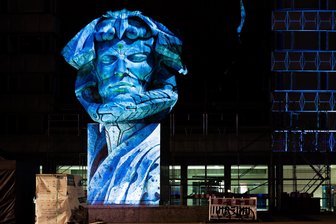 Brückenstraße in Chemnitz an vier Tagen stundenweise gesperrt – das ist der Grund - Wegen des Light-our-Vision-Festivals ist vor allem die Brückenstraße diese Woche von Sperrungen betroffen.